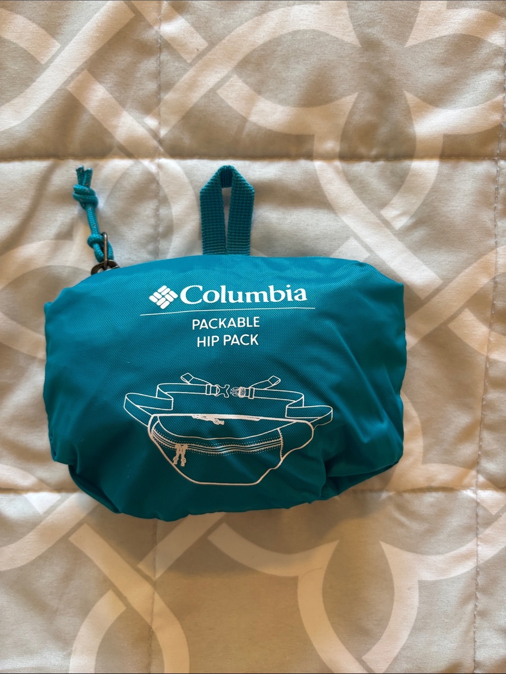 Columbia Packable Hip Pack - Teal Blue